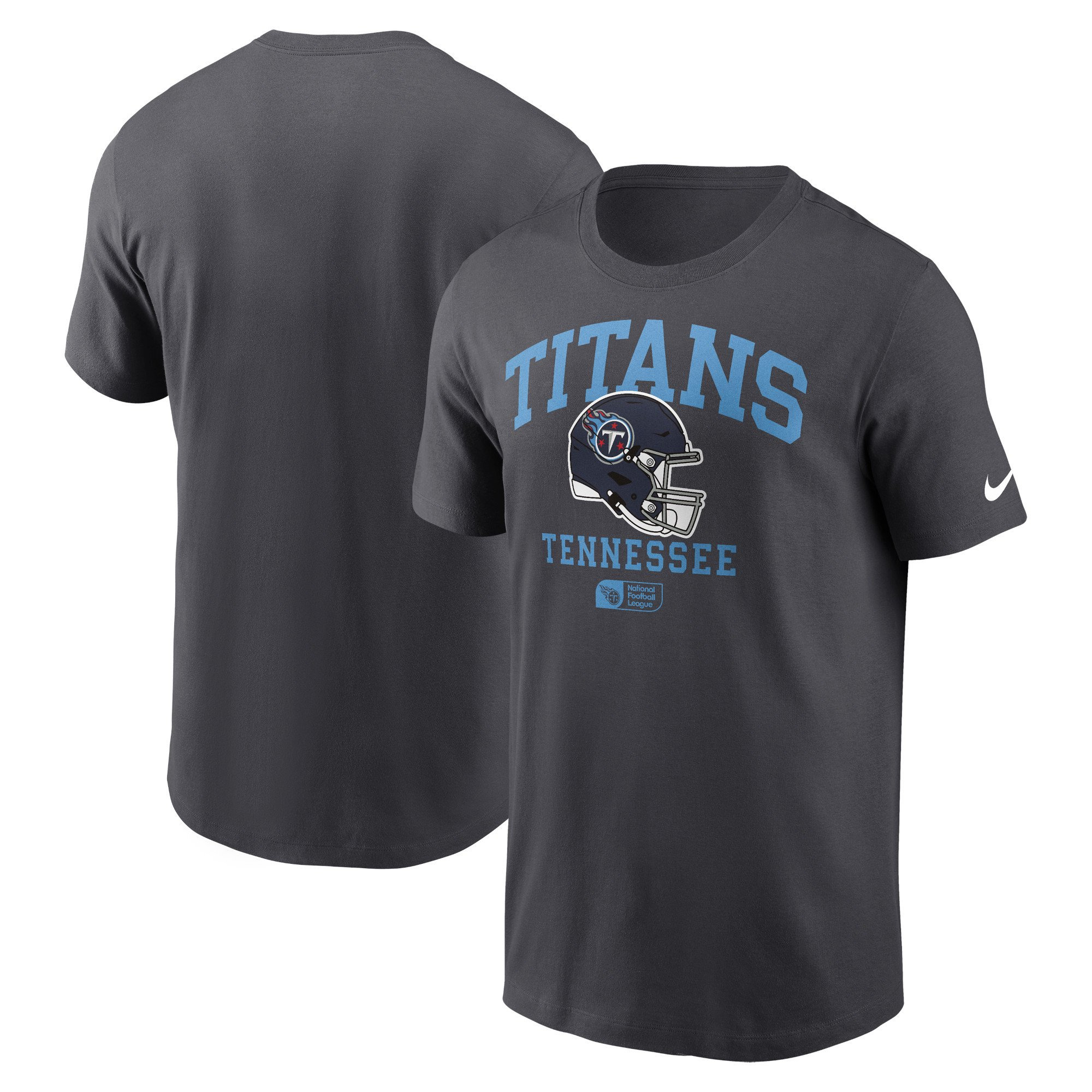 Men 2025 NFL Tennessee Titans Grey T shirts->nfl t-shirts->Sports Accessory